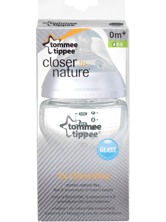 Tommee Tippee 1X 250ML Glass Bottle image number 2